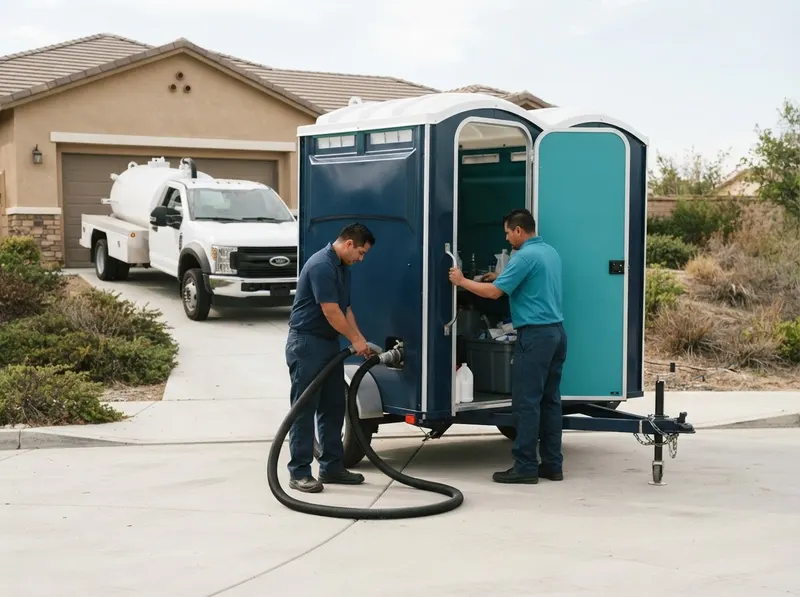 Mobile Restroom Trailer Pumping and Servicing in Santa Clarita, CA